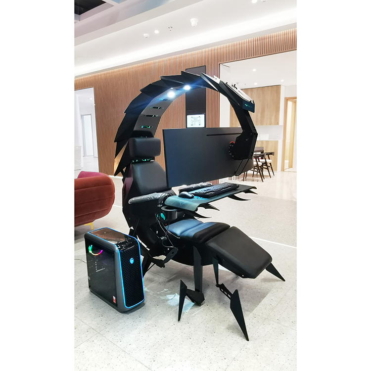 Office Tech Chair - Bester Preis Ergonomische Unterstützung 1-3 Monitore