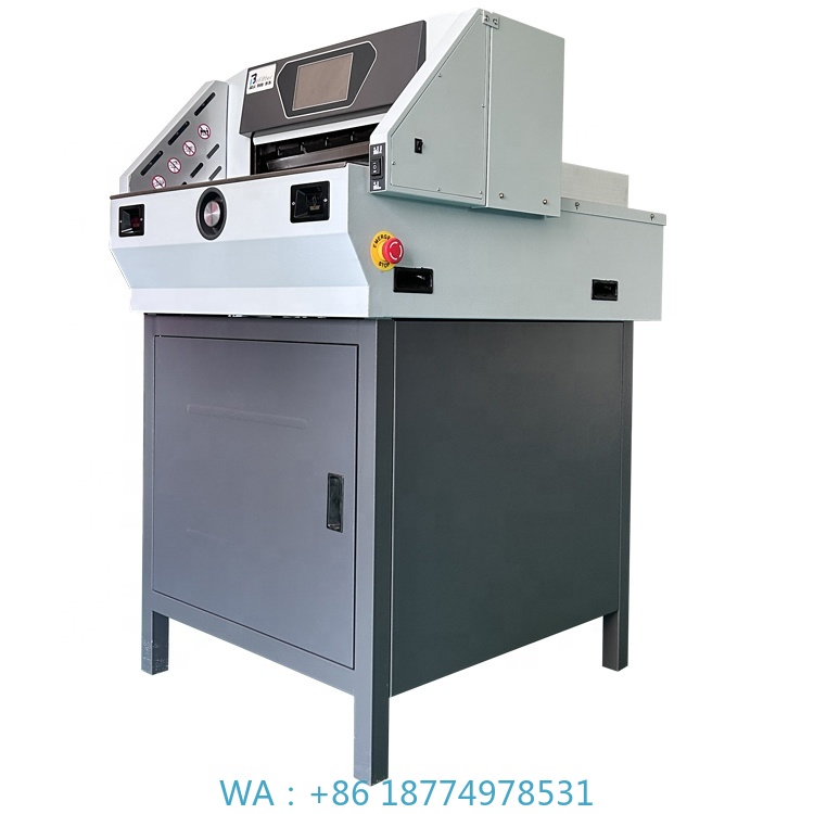 Paper Cutting Guillotine - Automatischer Papierschneider, SchneidemaschineE490T, Fabrikpreis, elektrischer Guillotinenpapierschneider