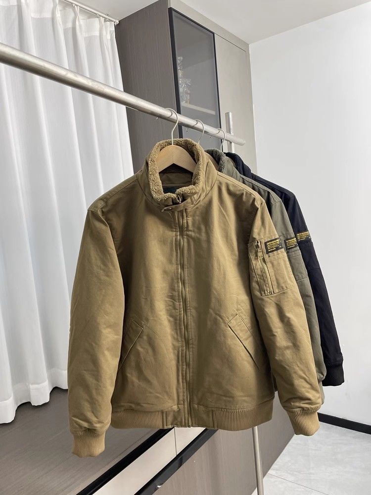 Office Tech Wear - Bomberjacken, Damenjacke, Techwear, Winter-Flanell, mit Fleece
