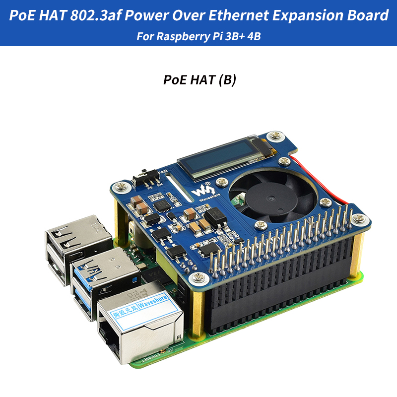 Power Over Ethernet - Raspberry Pi Power Over Ethernet Erweiterungsplatine