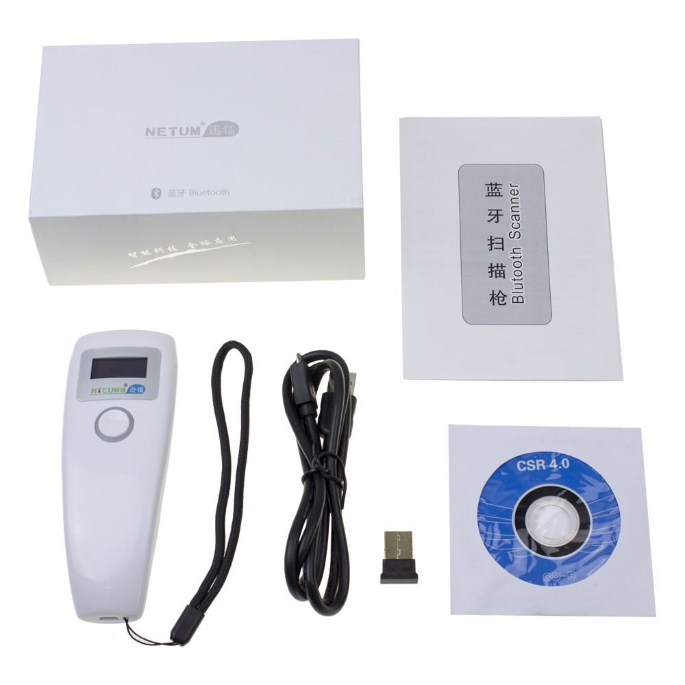 Barcode Scanner 2D - 2026 Z2S Wireless Blue Tooth 2D-Barcode-Scanner