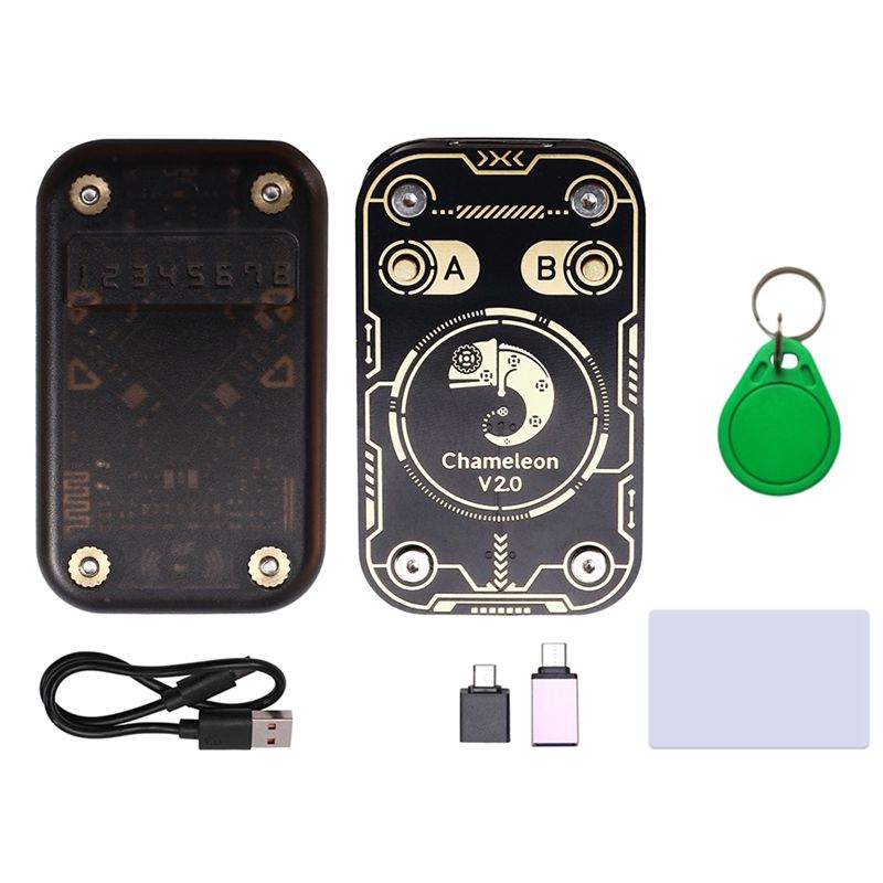 Smart Card Reader - AB25-Chameleon Duplicator+ UID Schlüsselanhänger/CUID Karte 125K