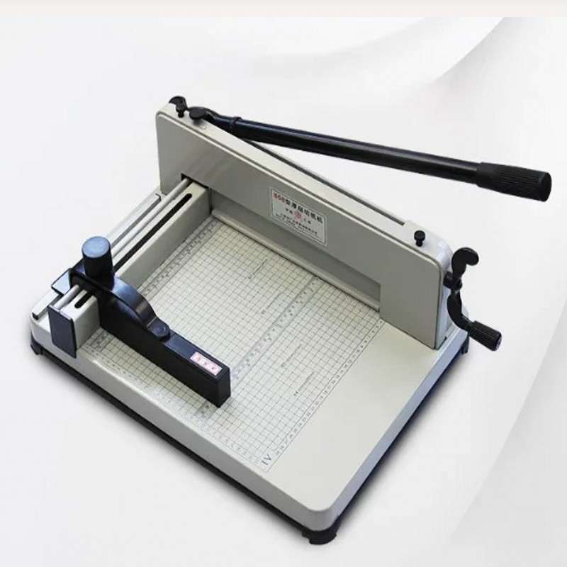 Paper Cutting Guillotine - Robuster manueller Papierschneider im A4-Format –