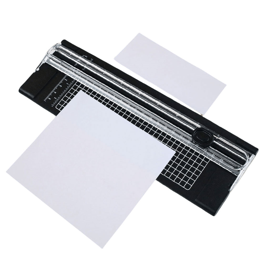 Paper Cutting Guillotine - Scrapbook-Trimmer mit ausziehbarem Lineal, A4-Präzisionspapier, Fotoschneider,