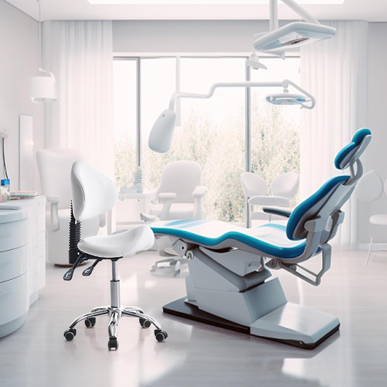 Sattelhocker Stuhl Rollend mit – Office Tech Chair Bewertung und Preis