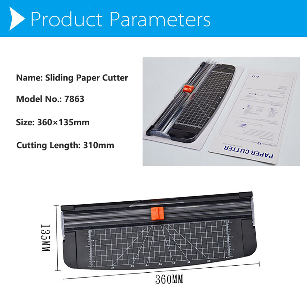A4 A5 Mini Schwarzer Guillotin – Paper Cutting Guillotine Bewertung und Preis