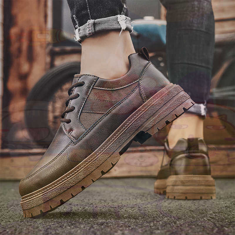 Dunkles Naturleder, modische T – Office Tech Wear Bewertung und Preis