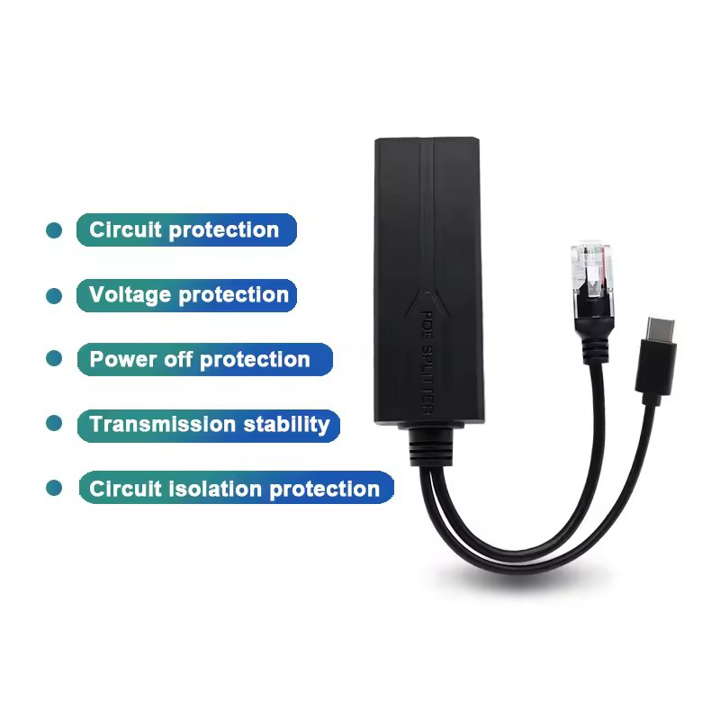 POE-Splitter 48 V auf 5 V Micr – Power Over Ethernet Bewertung und Preis