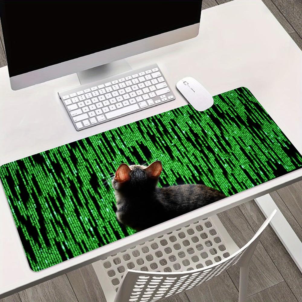 Tech Matrix Code Cat Art große – Office Tech Desk Bewertung und Preis