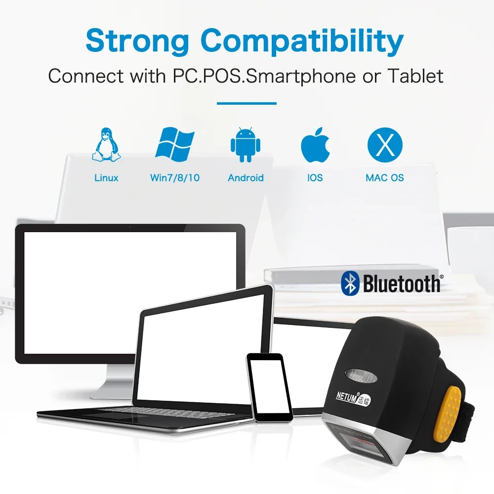 NEUER Netum Mini Fingerring-Ba – Barcode Scanner 2D Bewertung und Preis