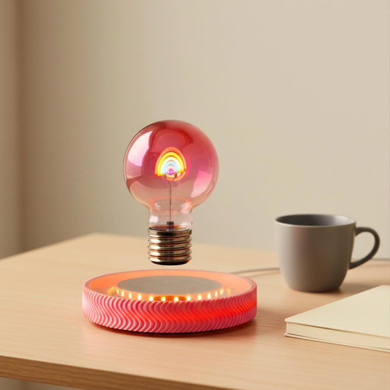 Schwebende Kabellose LED-Glühb – Office Tech Desk Bewertung und Preis