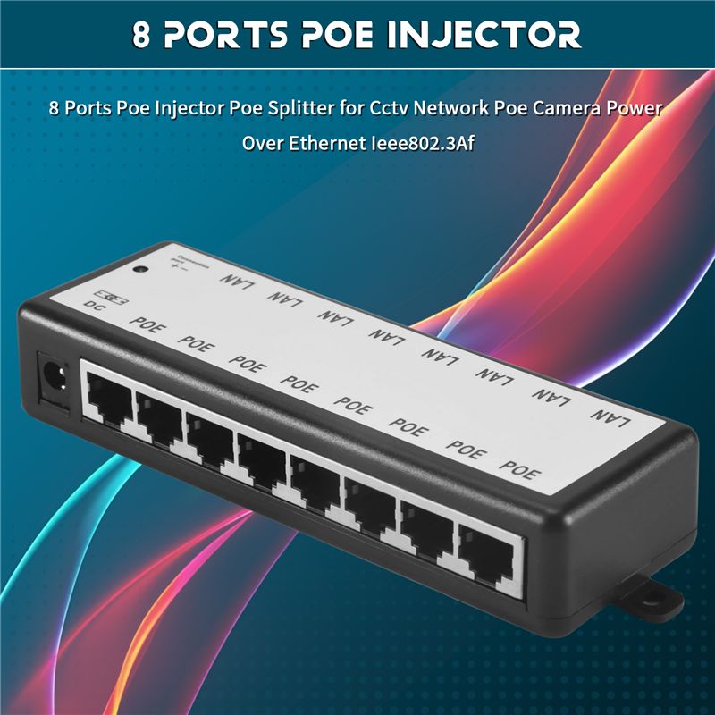 PHILE-8 Ports PoE-Injektor PoE – Power Over Ethernet Bewertung und Preis