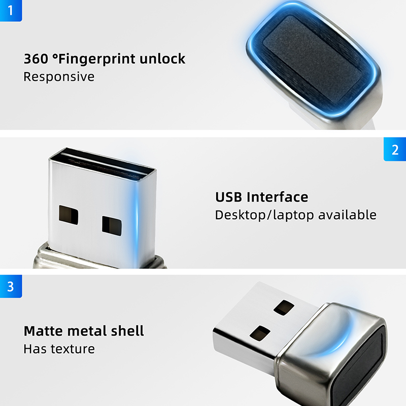 Mini biometrisches Fingerabdru – Pc Security Lock Bewertung und Preis